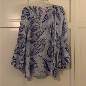 Lily Pulitzer Seashell Blouse
